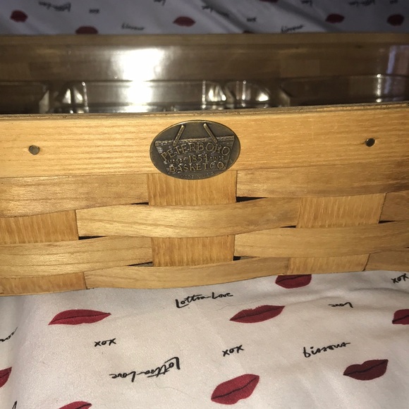 Peterboro basket 🧺 with dual inner liners 💕 - Picture 2 of 7